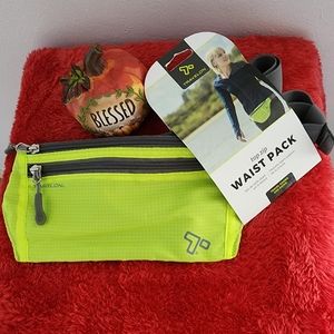 Travelon doble zip waist pack black one size